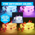 Minecraft Axolotl Lamp LED