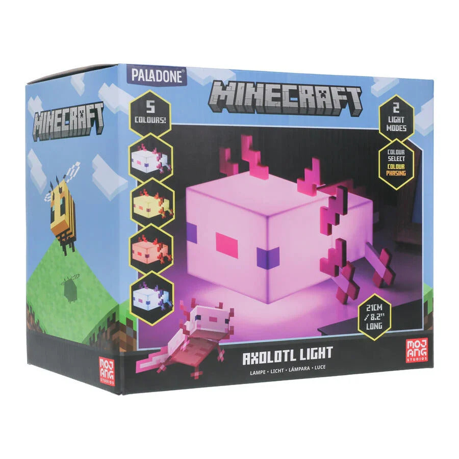 Minecraft Axolotl Lamp LED